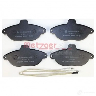 Тормозные колодки дисковые, комплект METZGER 1170455 23042 230 03 995726 - Изображение 2