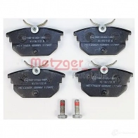Тормозные колодки дисковые, комплект METZGER 2317 7 ZQ88O3K 1170497 995768 - Изображение 2