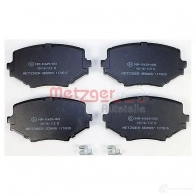 Тормозные колодки дисковые, комплект METZGER YPY0CE 23 354 1170515 995786 - Изображение 2
