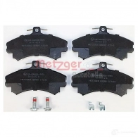 Тормозные колодки дисковые, комплект METZGER 4FZFQ 21 920 995414 1170143 - Изображение 2
