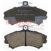 Тормозные колодки дисковые, комплект METZGER 4FZFQ 21 920 995414 1170143 - Изображение 3