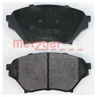 Тормозные колодки дисковые, комплект METZGER 1170480 2369 6 995751 23863 - Изображение 3