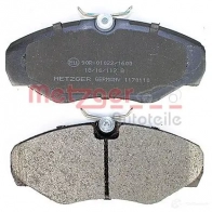 Тормозные колодки дисковые, комплект METZGER 23 099 1170110 995381 23100 - Изображение 3