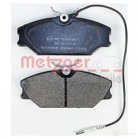 Тормозные колодки дисковые, комплект METZGER ULV5H 995572 21 388 1170301 - Изображение 3