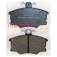 Тормозные колодки дисковые, комплект METZGER E0HYK 995621 1170350 2057 4 - Изображение 3