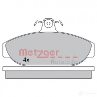 Тормозные колодки дисковые, комплект METZGER 1170315 212 66 995586 C12WL - Изображение 1