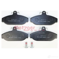 Тормозные колодки дисковые, комплект METZGER 1170315 212 66 995586 C12WL - Изображение 2