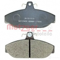 Тормозные колодки дисковые, комплект METZGER 1170315 212 66 995586 C12WL - Изображение 3