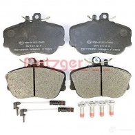 Тормозные колодки дисковые, комплект METZGER 1170069 JC8A1 995340 214 39 - Изображение 2