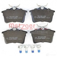 Тормозные колодки дисковые, комплект METZGER 1170139 G73HT 995410 2476 5 - Изображение 2