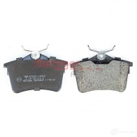 Тормозные колодки дисковые, комплект METZGER 1170139 G73HT 995410 2476 5 - Изображение 3