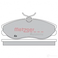 Тормозные колодки дисковые, комплект METZGER 8BS6D 1170451 Nissan Serena (C23) 1 Минивэн 2.3 D 75 л.с. 1995 – 2001 214 81