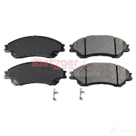 Тормозные колодки дисковые, комплект METZGER 86V L73J 1437583369 1170882 - Изображение 2