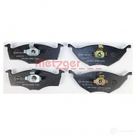 Тормозные колодки дисковые, комплект METZGER UFGBGZ 1170498 995769 233 94 - Изображение 2