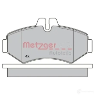 Тормозные колодки дисковые, комплект METZGER 2 3021 1170274 995545 G8LPK
