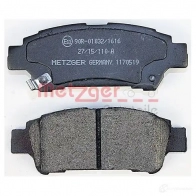 Тормозные колодки дисковые, комплект METZGER 23648 995790 1170519 236 46 - Изображение 3