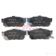 Тормозные колодки дисковые, комплект METZGER 1170387 0366.02 0366.0 0 995658 - Изображение 2