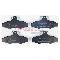 Тормозные колодки дисковые, комплект METZGER 995852 1170581 47LWS31 23 237 - Изображение 2