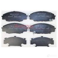 Тормозные колодки дисковые, комплект METZGER 995919 231 78 23179 1170649 - Изображение 2