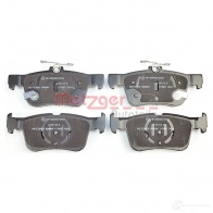 Тормозные колодки дисковые, комплект METZGER 996093 2 5798 1170827 25799 - Изображение 2
