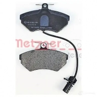 Тормозные колодки дисковые, комплект METZGER 1170082 219 45 995353 C60O4 - Изображение 3