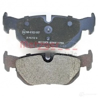 Тормозные колодки дисковые, комплект METZGER 239 26 1170031 995302 UH2S1U - Изображение 4