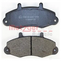 Тормозные колодки дисковые, комплект METZGER 1170604 GKVCRAK 995875 2147 0 - Изображение 3