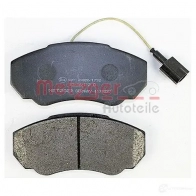 Тормозные колодки дисковые, комплект METZGER 23918 995498 2391 7 1170227 - Изображение 3