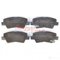 Тормозные колодки дисковые, комплект METZGER 25338 1170134 2533 7 995405 - Изображение 2