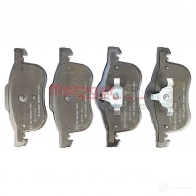 Тормозные колодки дисковые, комплект METZGER 1170013 995284 230 72 23073 - Изображение 2