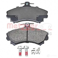 Тормозные колодки дисковые, комплект METZGER 1BFEJ9D 995437 2192 0 1170166 - Изображение 3