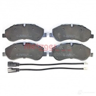 Тормозные колодки дисковые, комплект METZGER 995620 1170349 FTALMID 25 602 - Изображение 2
