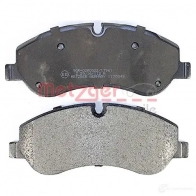 Тормозные колодки дисковые, комплект METZGER 995620 1170349 FTALMID 25 602 - Изображение 3