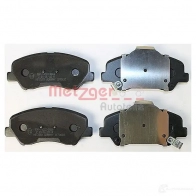 Тормозные колодки дисковые, комплект METZGER 25349 995891 253 48 1170620 - Изображение 2