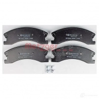 Тормозные колодки дисковые, комплект METZGER 1170439 240 83 YYP09EG 995710 - Изображение 2