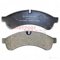 Тормозные колодки дисковые, комплект METZGER 1170544 292 31 995815 36LABU - Изображение 3