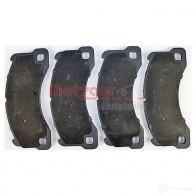 Тормозные колодки дисковые, комплект METZGER 995716 0Z4GYE9 1170445 2 4553 - Изображение 2