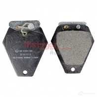 Тормозные колодки дисковые, комплект METZGER 995551 1170280 21454 2 1453 - Изображение 3