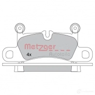 Тормозные колодки дисковые, комплект METZGER 247 21 0VH4A 995794 1170523