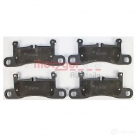 Тормозные колодки дисковые, комплект METZGER 247 21 0VH4A 995794 1170523 - Изображение 2