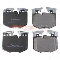 Тормозные колодки дисковые, комплект METZGER 1170888 1437583075 1EBY 6P - Изображение 3