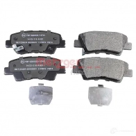 Тормозные колодки дисковые, комплект METZGER 1437583328 1KDK G 1170915 - Изображение 2