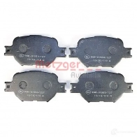 Тормозные колодки дисковые, комплект METZGER 996089 8PUDEM 235 26 1170823 - Изображение 3