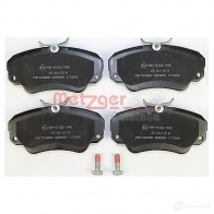 Тормозные колодки дисковые, комплект METZGER 1UFA2 2136 8 995516 1170245 - Изображение 2