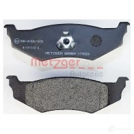 Тормозные колодки дисковые, комплект METZGER 9KK2O 995591 2 3561 1170320 - Изображение 3