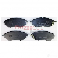 Тормозные колодки дисковые, комплект METZGER 996107 24223 242 22 1170841 - Изображение 2