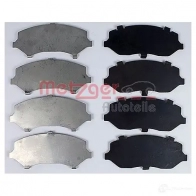 Тормозные колодки дисковые, комплект METZGER 996107 24223 242 22 1170841 - Изображение 5