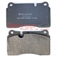 Тормозные колодки дисковые, комплект METZGER 995637 2409 8 1170366 9UWGP - Изображение 3