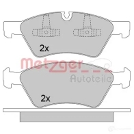 Тормозные колодки дисковые, комплект METZGER 23925 23 922 Mercedes M-Class 1170464