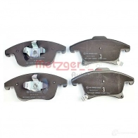 Тормозные колодки дисковые, комплект METZGER 25592 1170837 996103 25 591 - Изображение 2